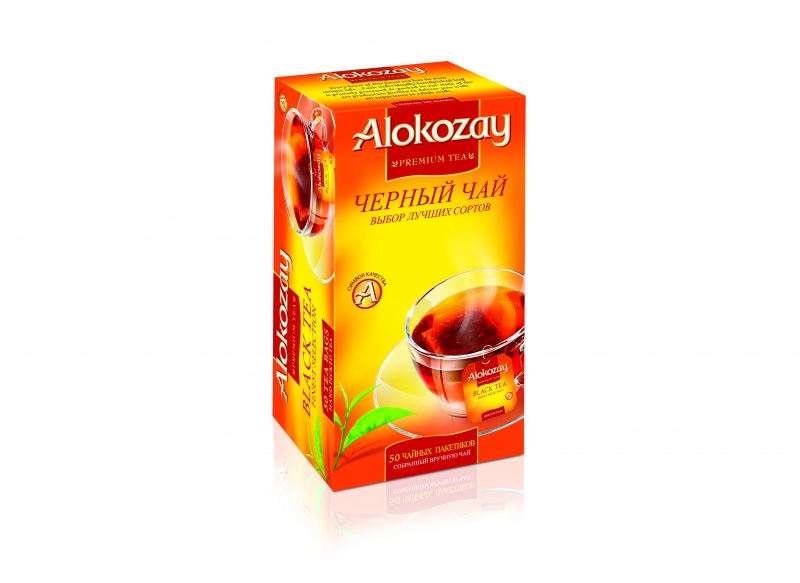 Чай черный в ф/п Alokozay, 50 шт/уп