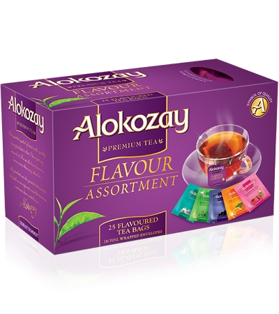 Чай в ф/п Alokozay, ассорти, 25 шт/уп