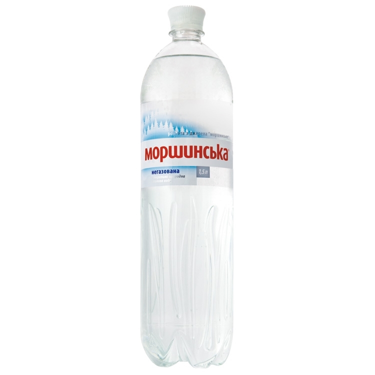 Вода минеральная негазированная Моршинская, 1,5 л, 6 шт/уп