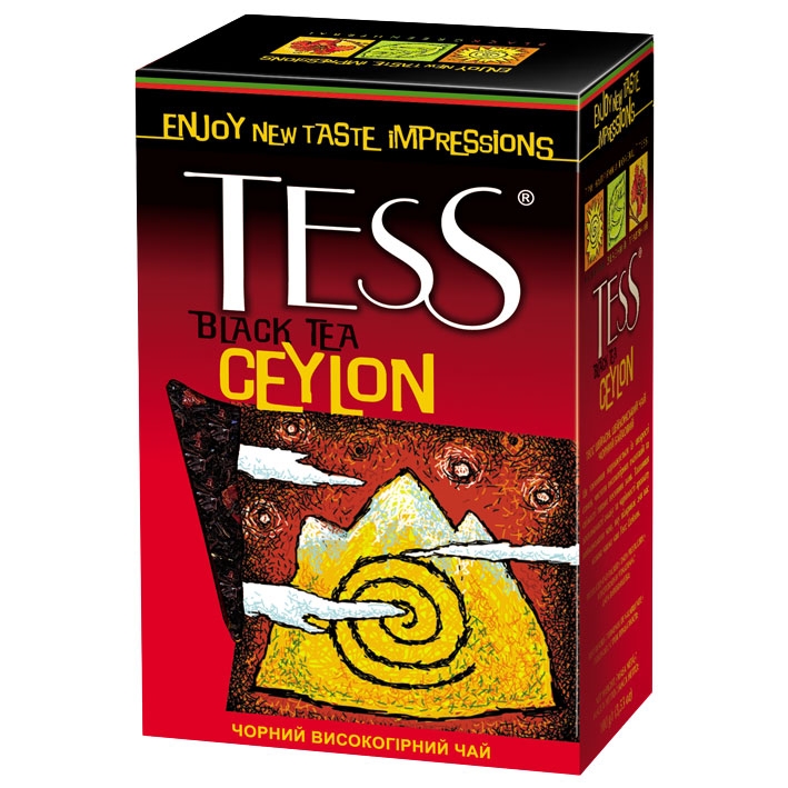 Чай черный крупнолистовой Tess Ceylon, 100 г