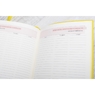 Ежедневник Leo Planner 2017 недатированный Liberty, А5, черный, торец желтый